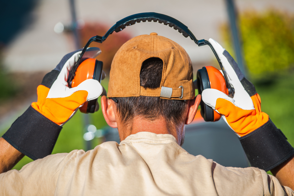Ear muffs for hearing protection